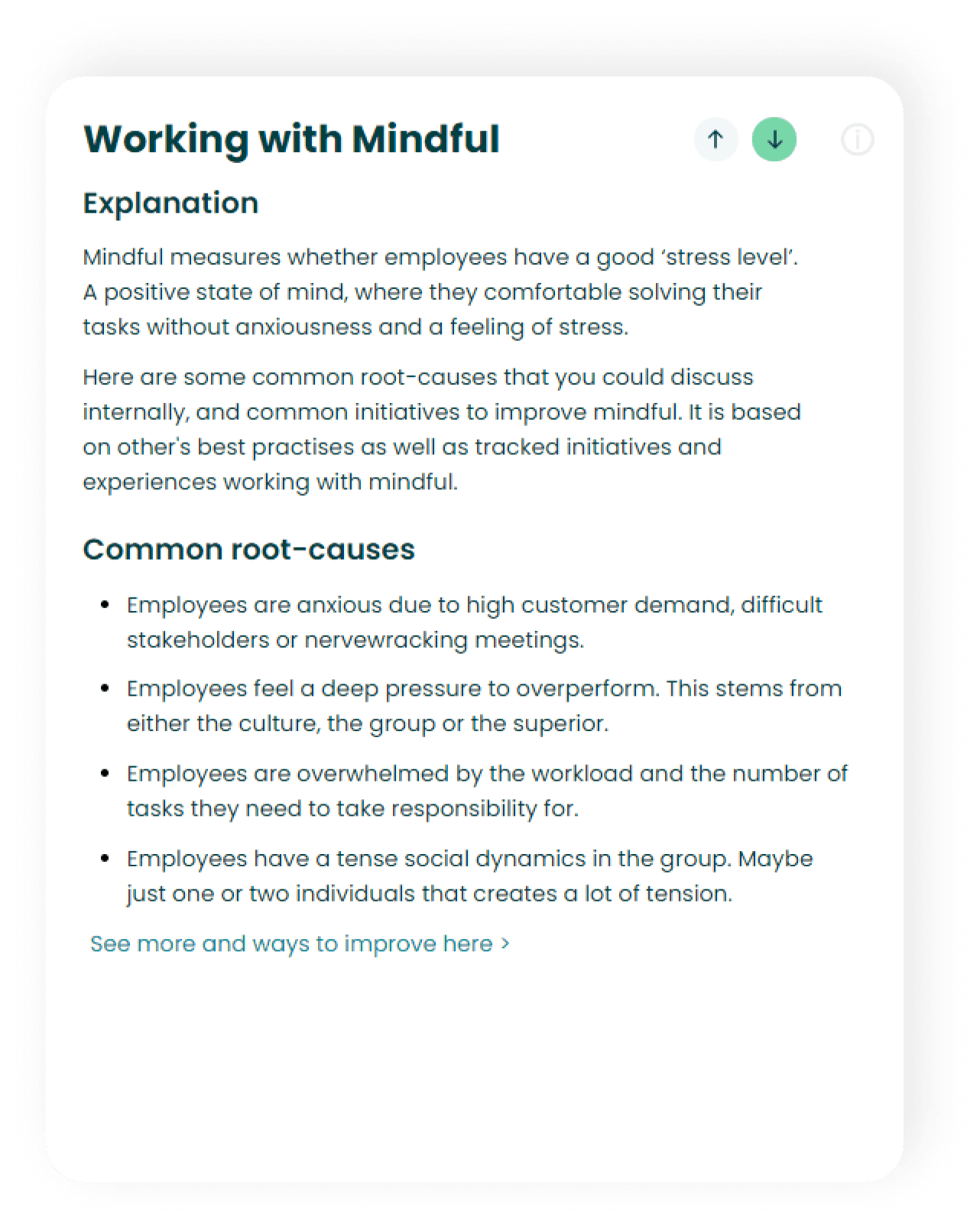 Understand how to improve the drivers.