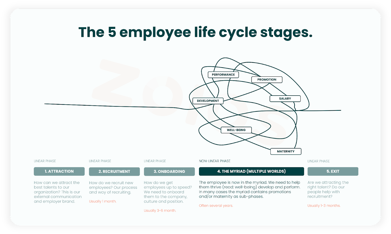 Our proposed employee life cycle model
